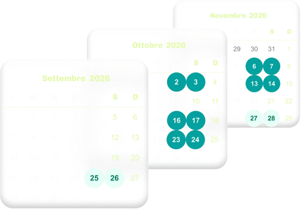 Date del Corso Sustainability Manager Date del Corso Sustainability Manager